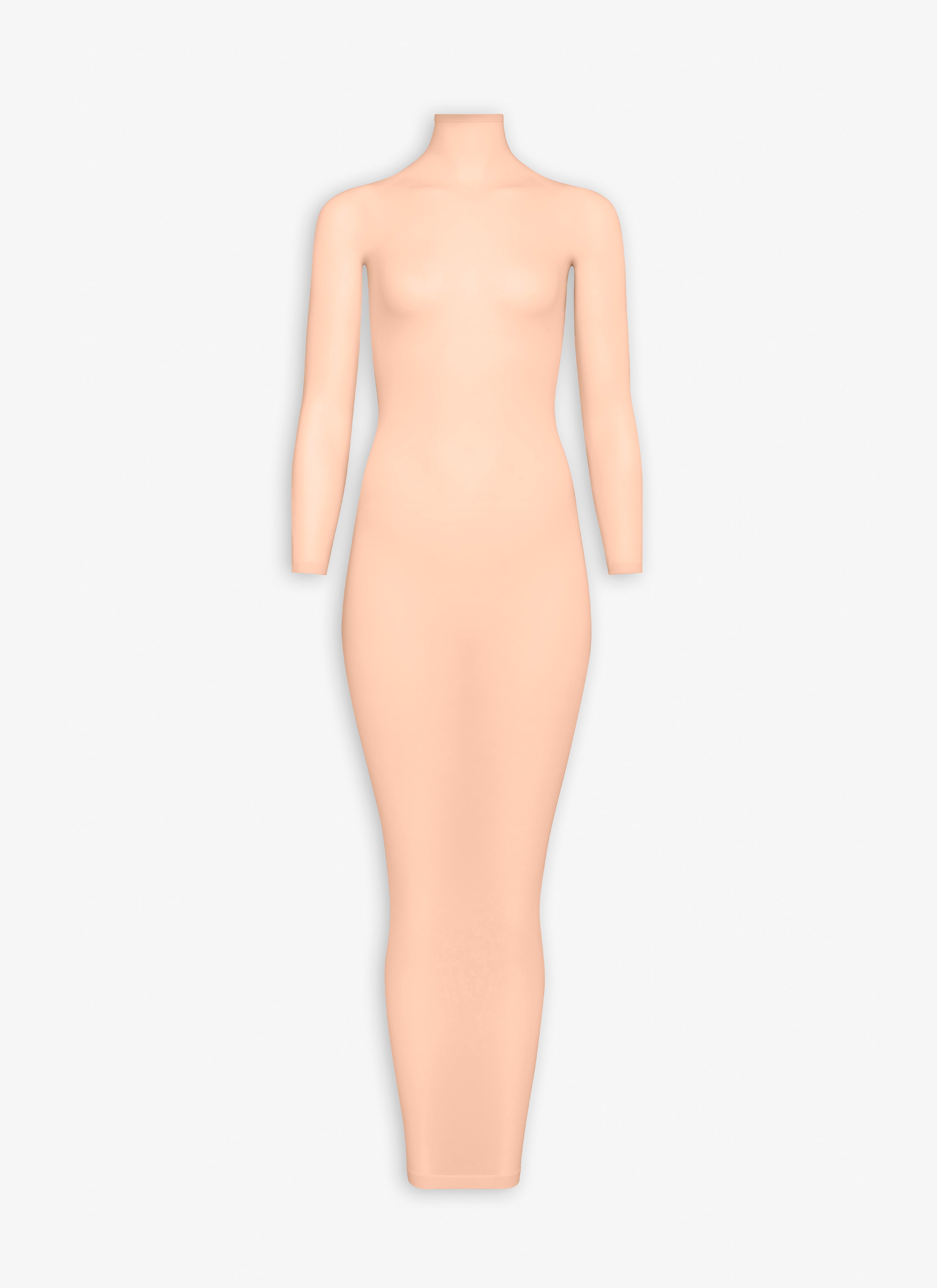 SHEER HIGH NECK DRESS SHEER HIGH NECK DRESS - maison-alaia.com